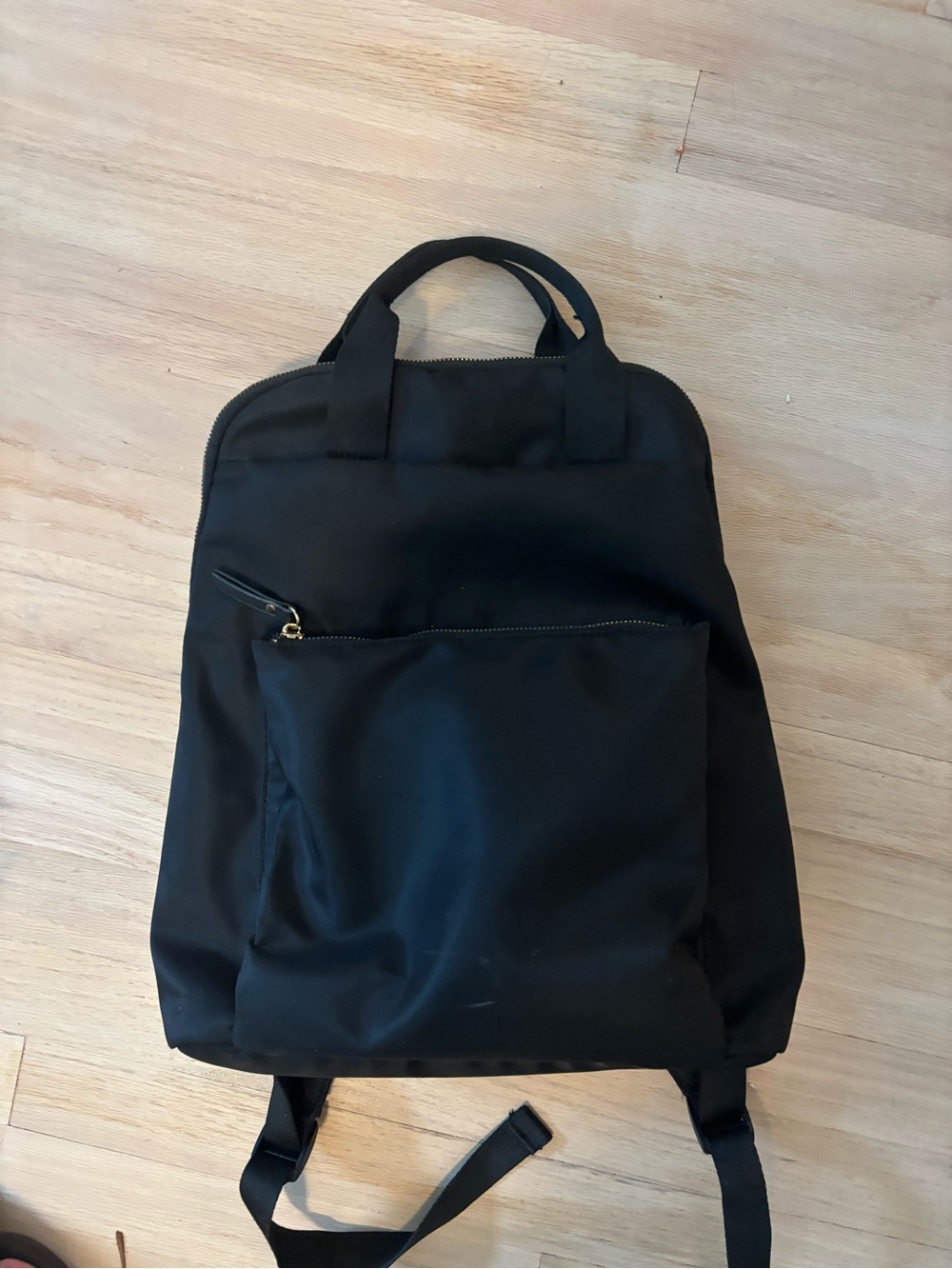 Classic Black Backpack - Minimal Everyday Carry